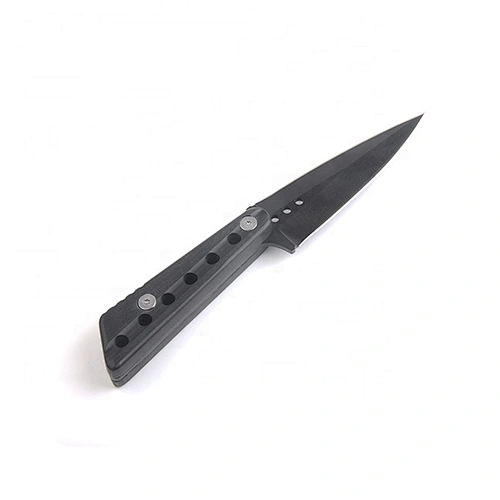 All Black Coating 3Cr13 Full Tang Survival Hunting  Knife with ABS Handle