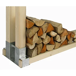 iron cast firewood log rack holder