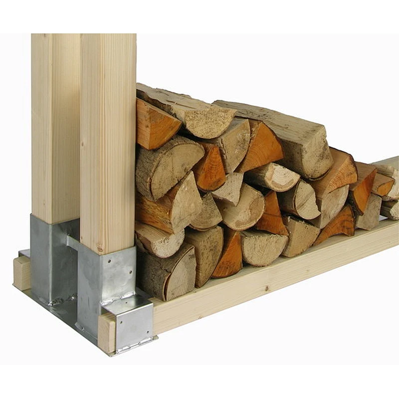 iron cast firewood log rack holder