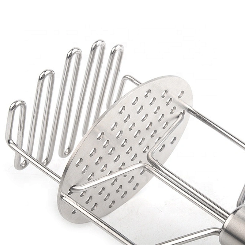 Manual stainless steel potato masher pressure food press vegetable potato ricer for kitchen tools