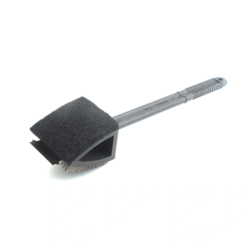 Best selling multifunction steel wire bbq tools brush professional barbecue grill brush and scraper