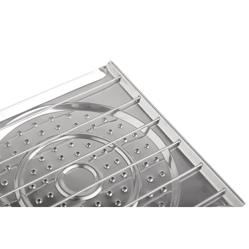 Rectangular Steel Tray Stainless Steel Rectangular Tray Bbq Roaster Pan With Rack