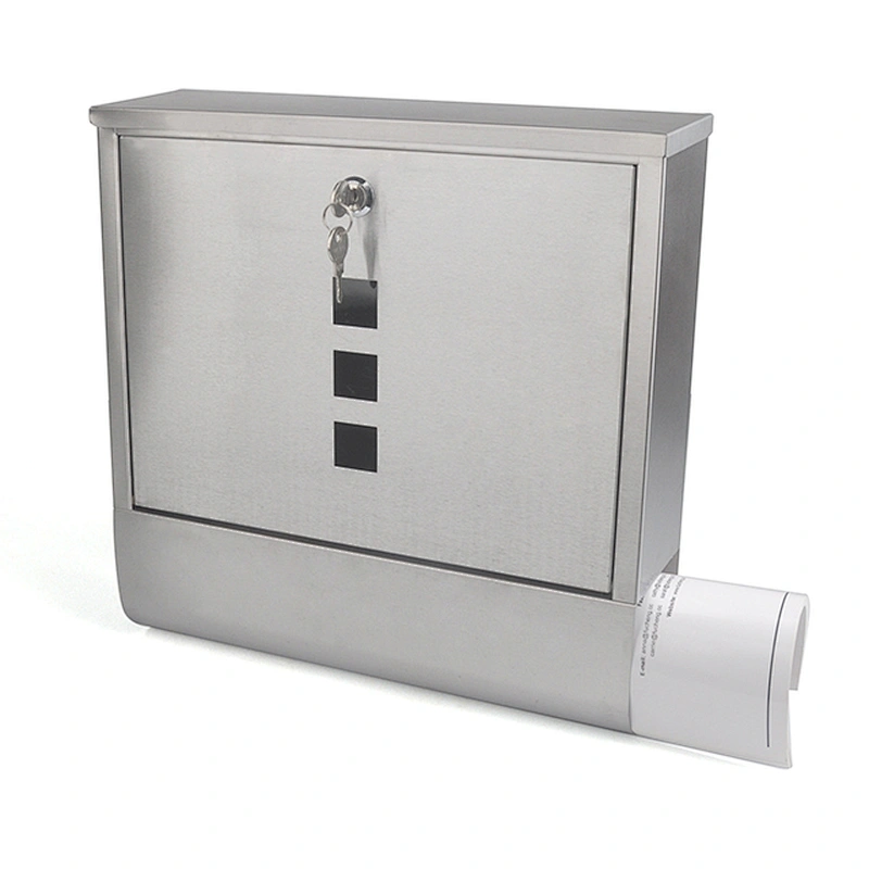 mailbox outdoor stainless steel mailbox wall mounted