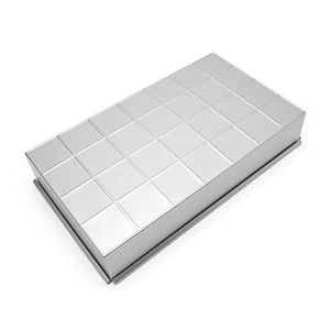 Aluminum Alloy Square Cake Pan with Chiffon Cake Mould