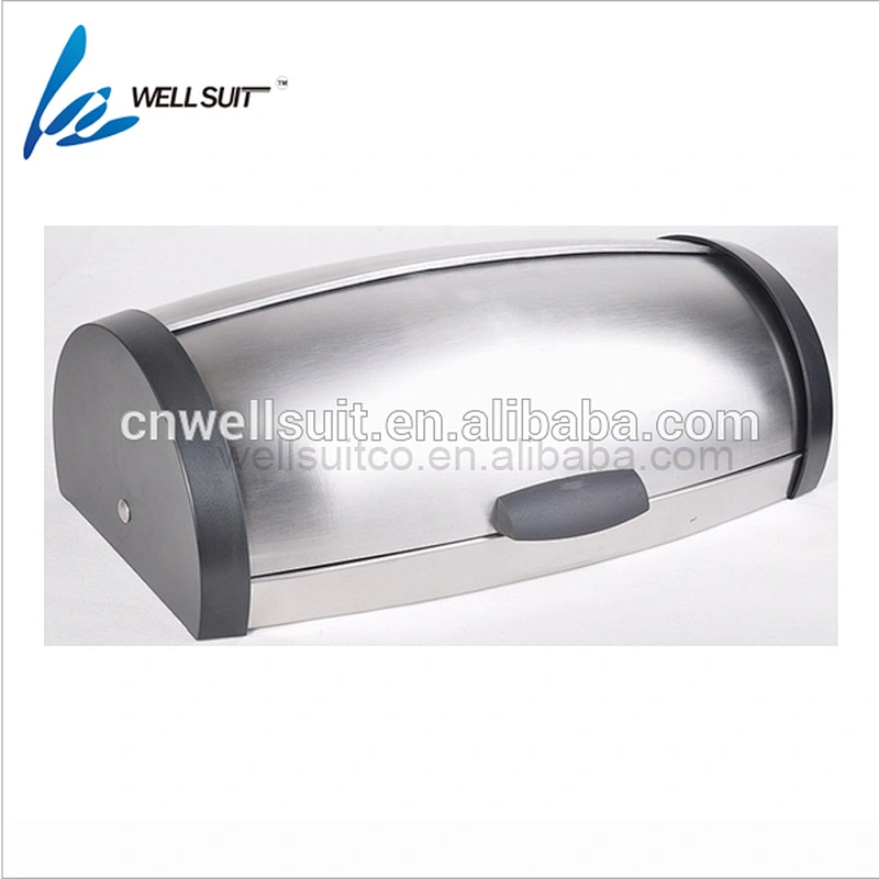2019 hot sell stainless steel bread bin with PP for sale