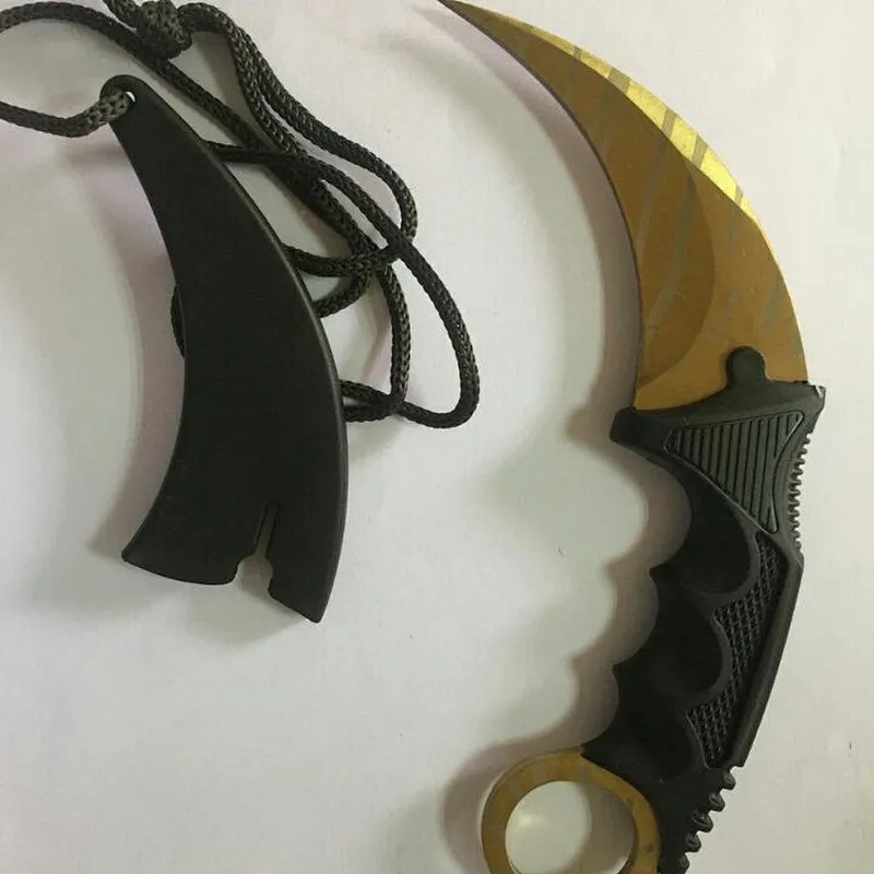 New design Hunting Camping Knife Survival Fixed Blade Knife with lanyard