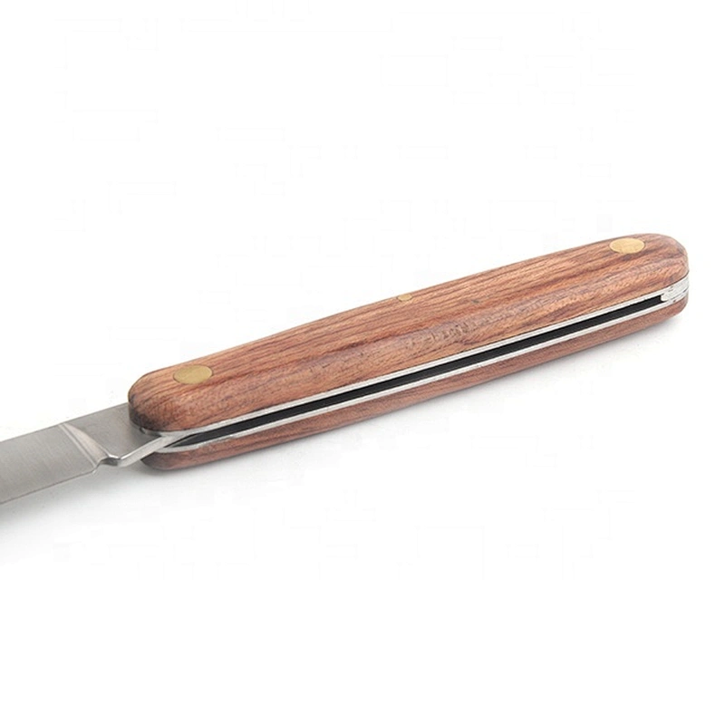 Wood Handle Stainless Steel Folding Knife for grafting trees