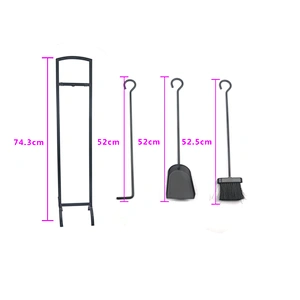 Fireplace accessories Wholesale  Fireplace Tools with Stand Poker Shovel Brush