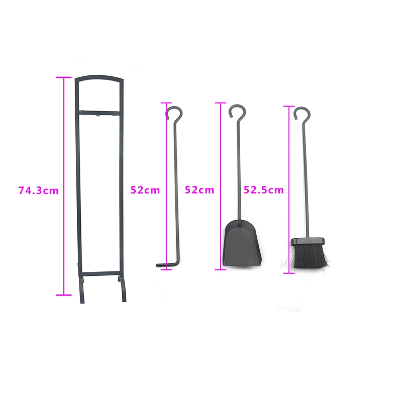 Fireplace accessories Wholesale  Fireplace Tools with Stand Poker Shovel Brush