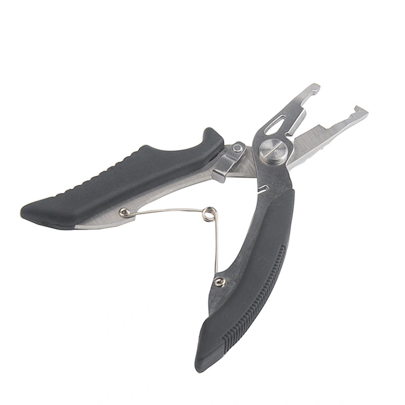 Multi function Fishing Plier Scissors Fishing Line Cutters Fishhook Remover with bend head