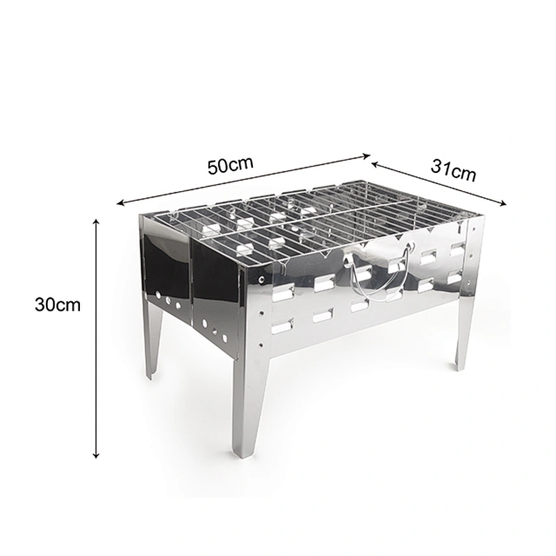 Folding BBQ Coal Grill Portable Grill  Outdoor BBQ grill charcoal