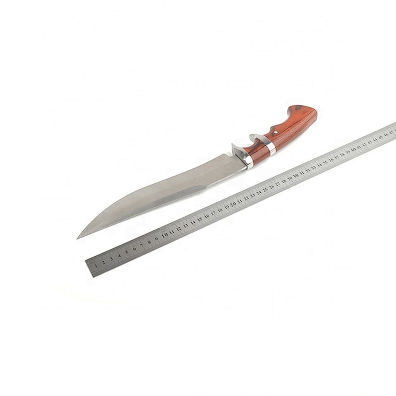 High Quality Hardness Stainless Steel Blade Pakka Handle Outdoor Survival Hunting Knife