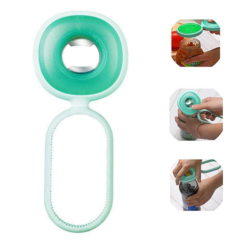 hot selling non-slip multifunction plastic manual bottle opener