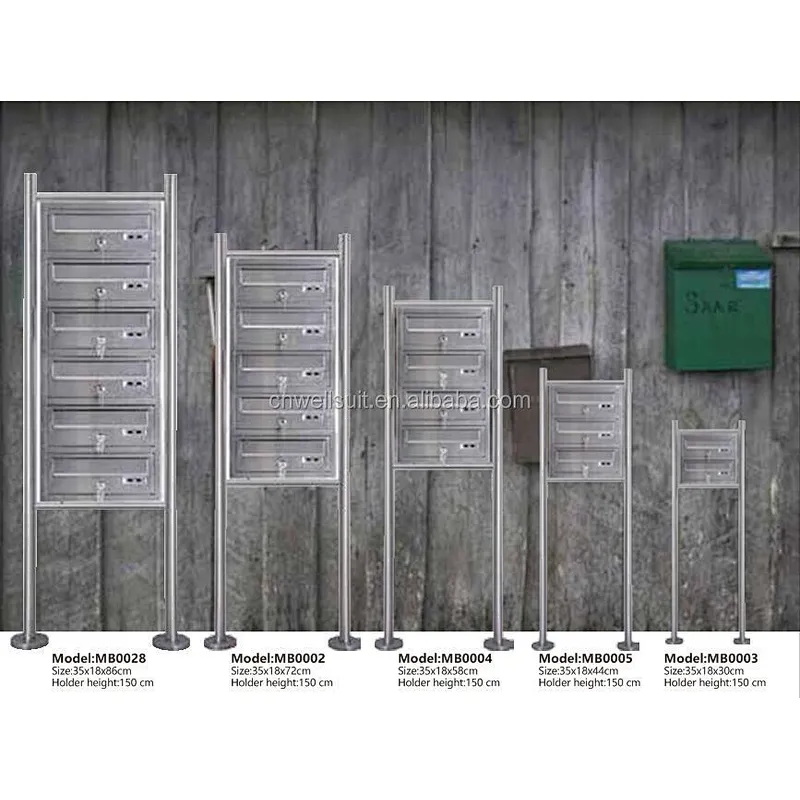 Metal Mailbox Letter Delivery Boxes for sale