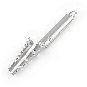 Kitchen Fish Scale Scraper Remover Cleaner Metal Scraping Fish Scale Scraper