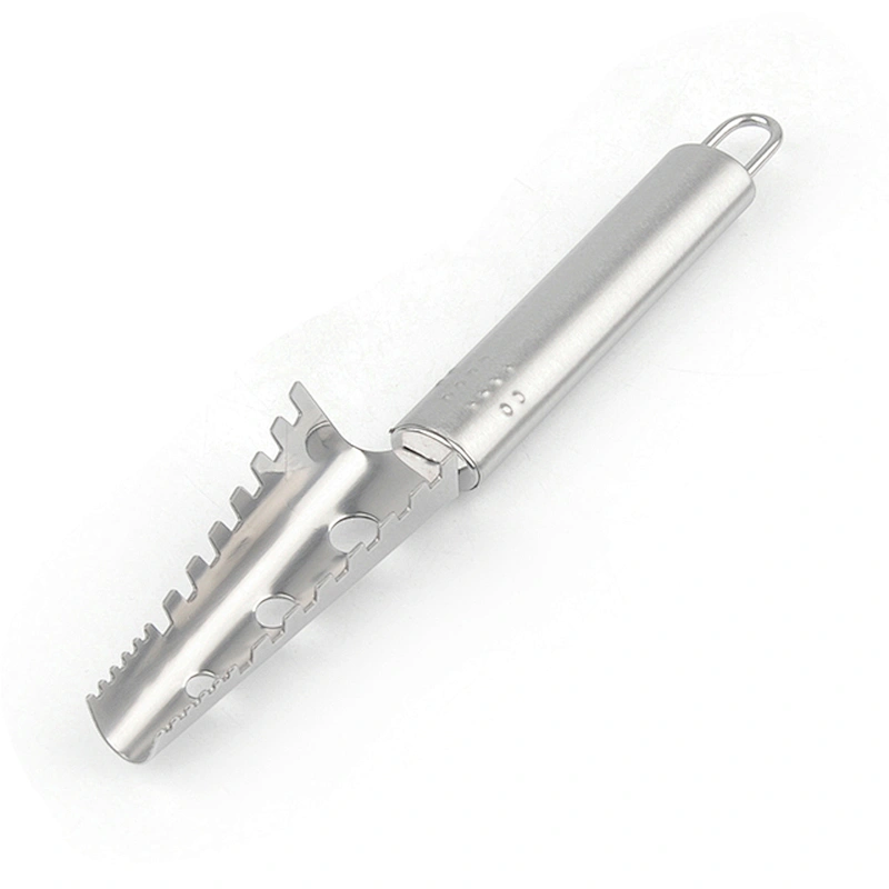 Kitchen Fish Scale Scraper Remover Cleaner Metal Scraping Fish Scale Scraper