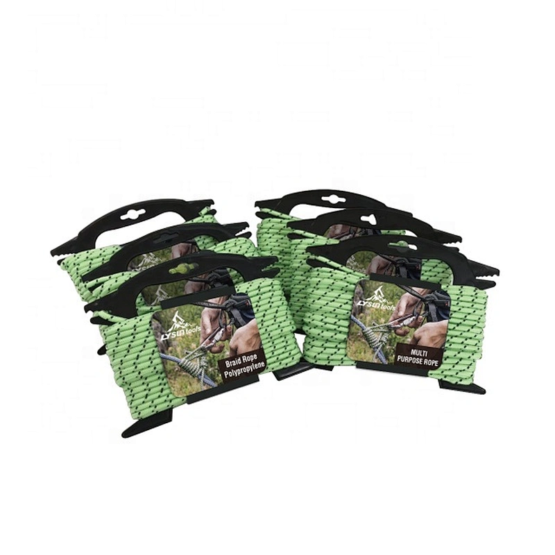 Diamond Braid Polypropylene Rescue Safety Outdoor Climbing Static Nylon Rope