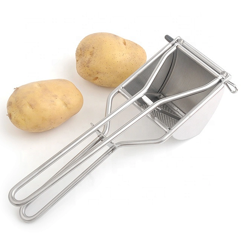 Manual vegetable tools stainless steel manual kitchen potato masher