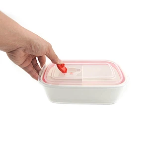 Square shape porcelain dinnerware decal fresh ceramic storage bowl with lids for microwave safe