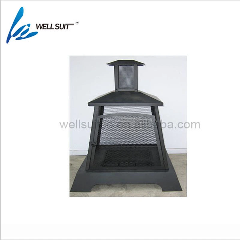 Rustic Iron fireplace ash bucket
