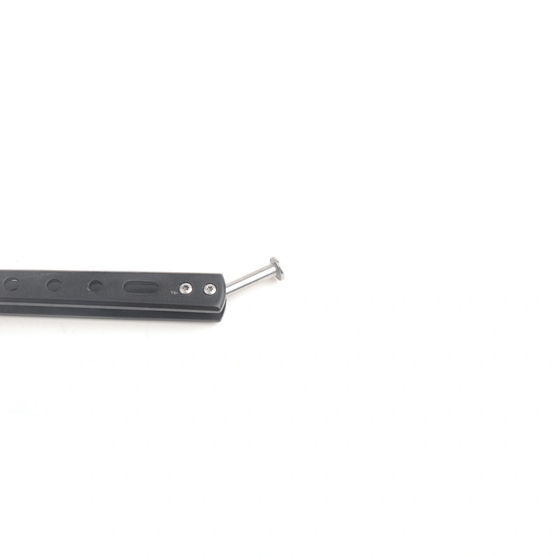Muti Functional Metal Balisong Trainer Training Knife Security Tool