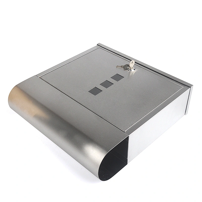 mailbox outdoor stainless steel mailbox wall mounted