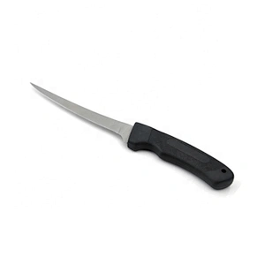 Black Color Stainless Steel Blade Outdoor Camping Filet Knife With PP Sheath