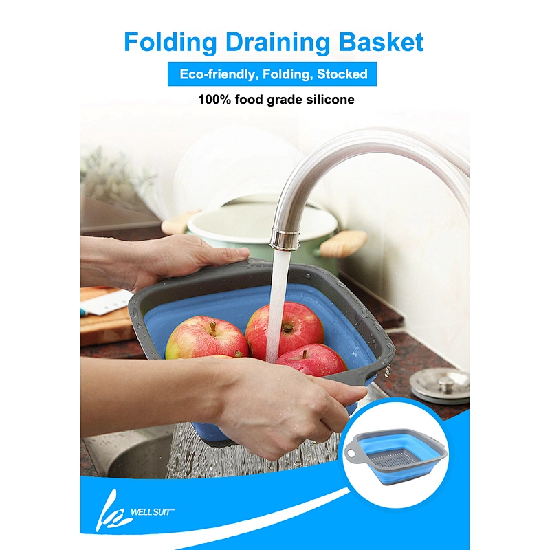 High quality and food grade  collapsible strainer/colander