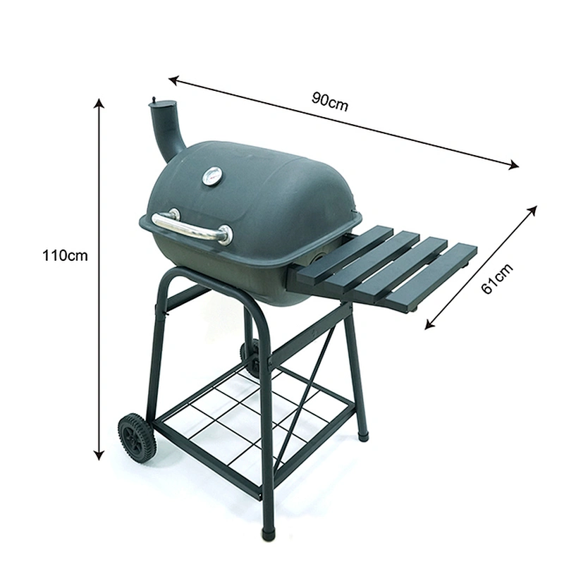 kettle garden trolley portable bbq grill charcoal grills outdoor