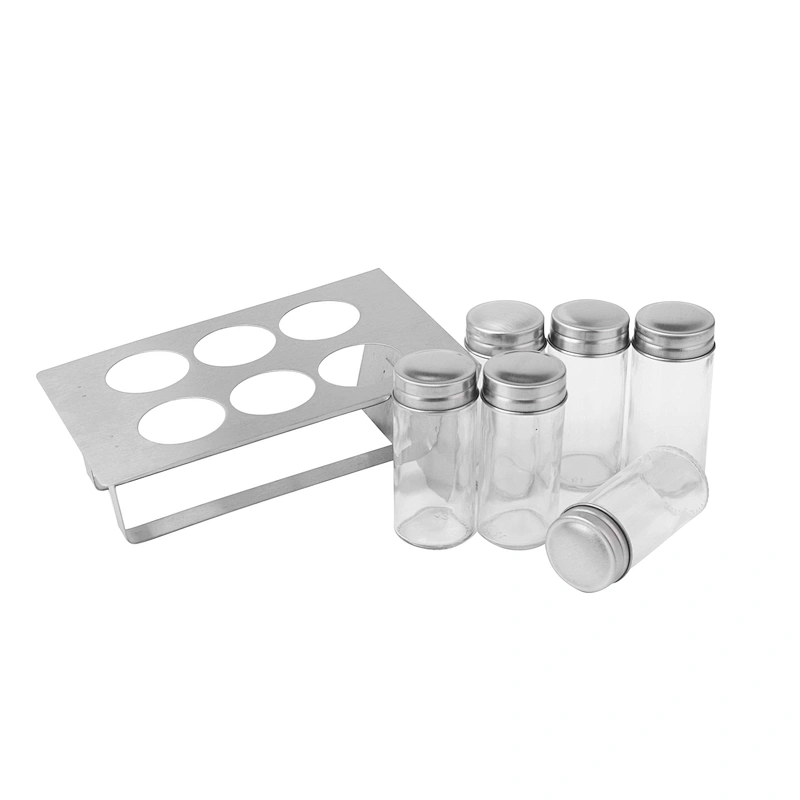 Stainless Steel salt and pepper bottle caps / Kitchen Spice Rack /spice shakers
