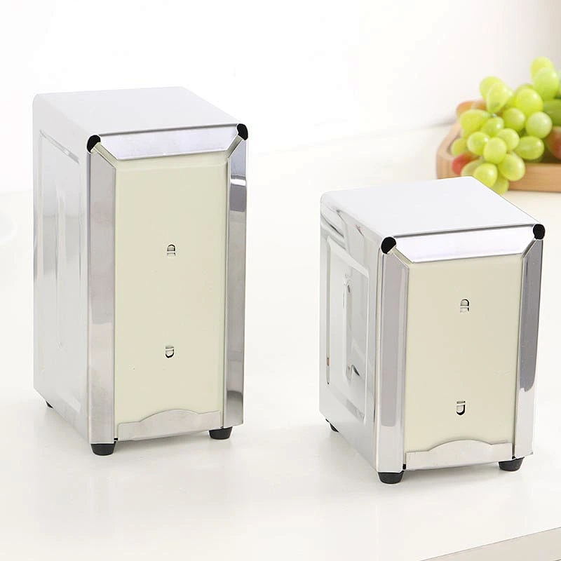 New style stainless steel  bar napkin holder tissue box