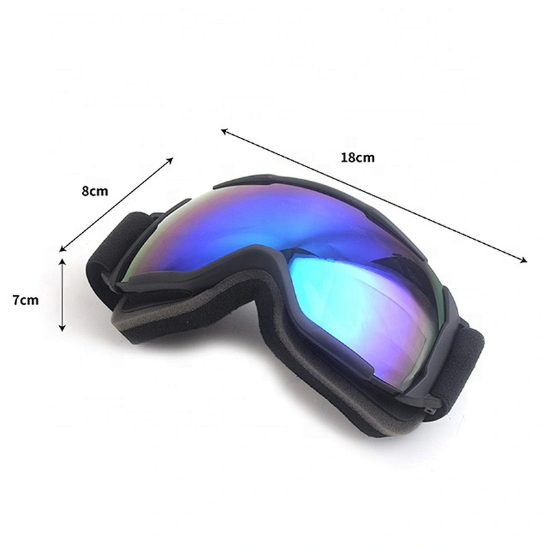 Custom OEM brand snow sports eyewear fashion ski glasses for racing snowboard sports