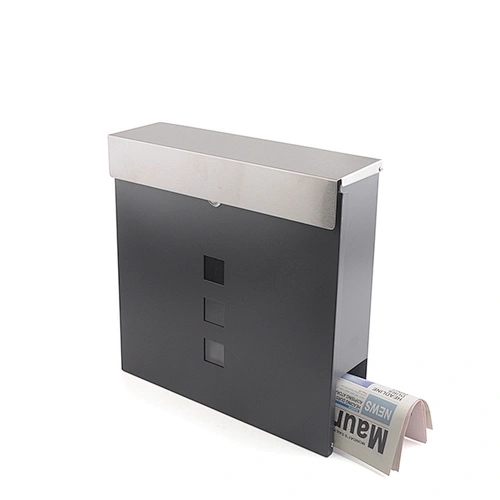 mailbox outdoor stainless steel mailbox wall mounted