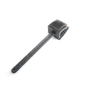 Best selling multifunction steel wire bbq tools brush professional barbecue grill brush and scraper