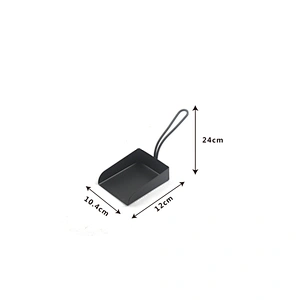 Fireplace tools galvanized metal ash coal shovel