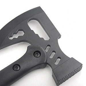 Double Sides Head Stainless Steel Hatchet Survival Camp Axe Hammer with Nylon Fiber Handle