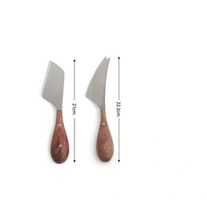 Durable table Environment Friendly wooden handle and cheese knife set