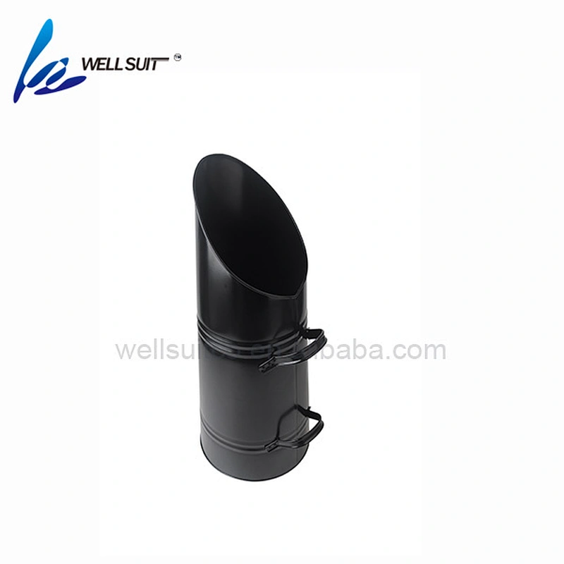 New Fireplace accessory black coal bucket/ ash hod
