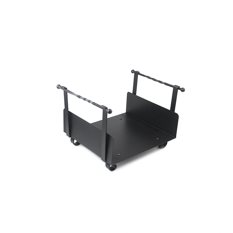 Hot Sale Black Coating Fireplace Log Rack