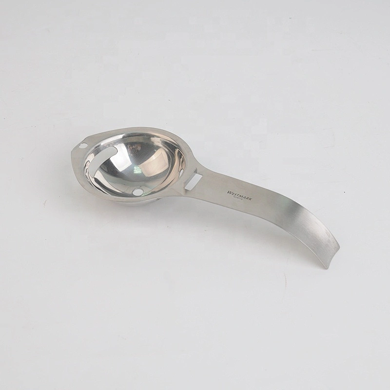 Stainless Steel Egg Separator Long Handle Egg Strainer