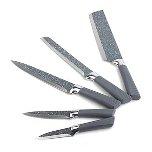 5pcs in 1 New design hot selling  Stainless Steel sharp chef kitchen knife set of  for  Kitchen Accessories
