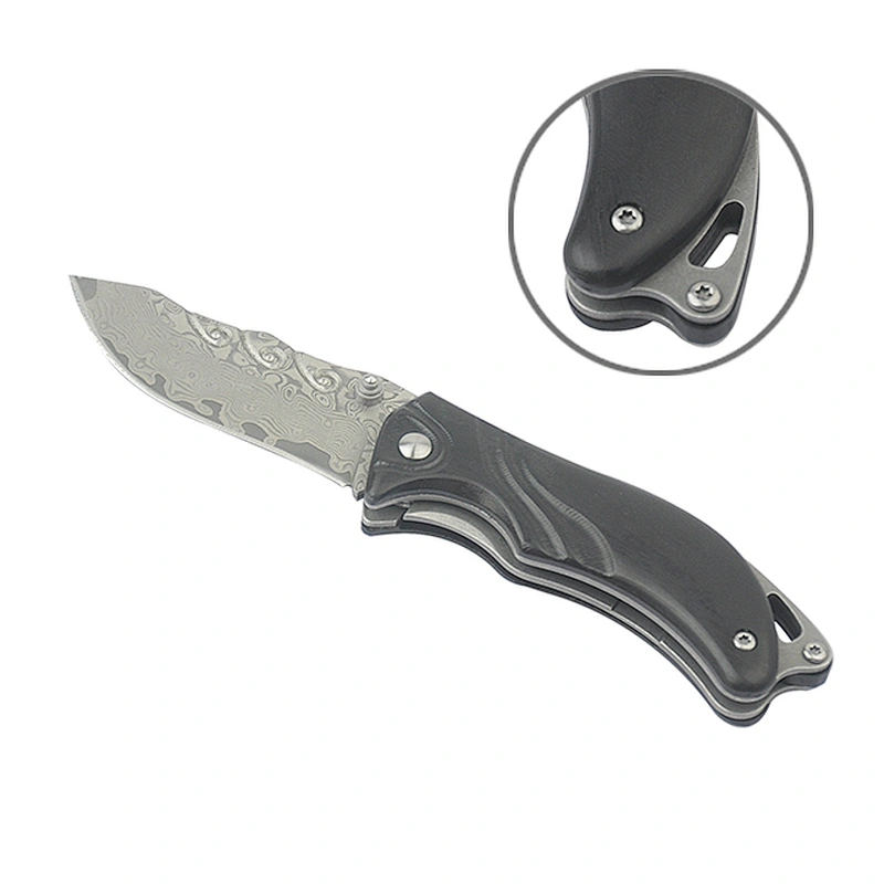Custom Handmade Damascus Steel Hunting Knives