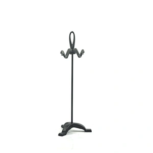 Fireplace tool set with black metal  stand