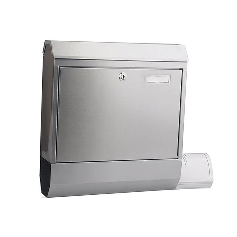 mailbox outdoor stainless steel mailbox wall mounted