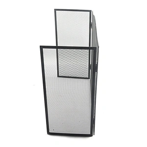 Iron Safe Proof Fence 3 Panel  Fireplace Screen Flat,Baby Safe Proof Fire Place Fence,Decorative Scroll Spark Guard Cover