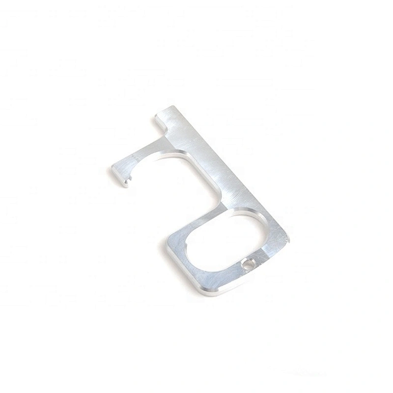 Fashionable Promotion Metal Key holder Long Shopping Cheap no touch Key chain