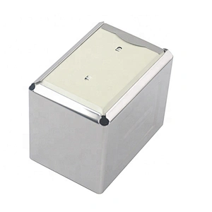 New style stainless steel  bar napkin holder tissue box