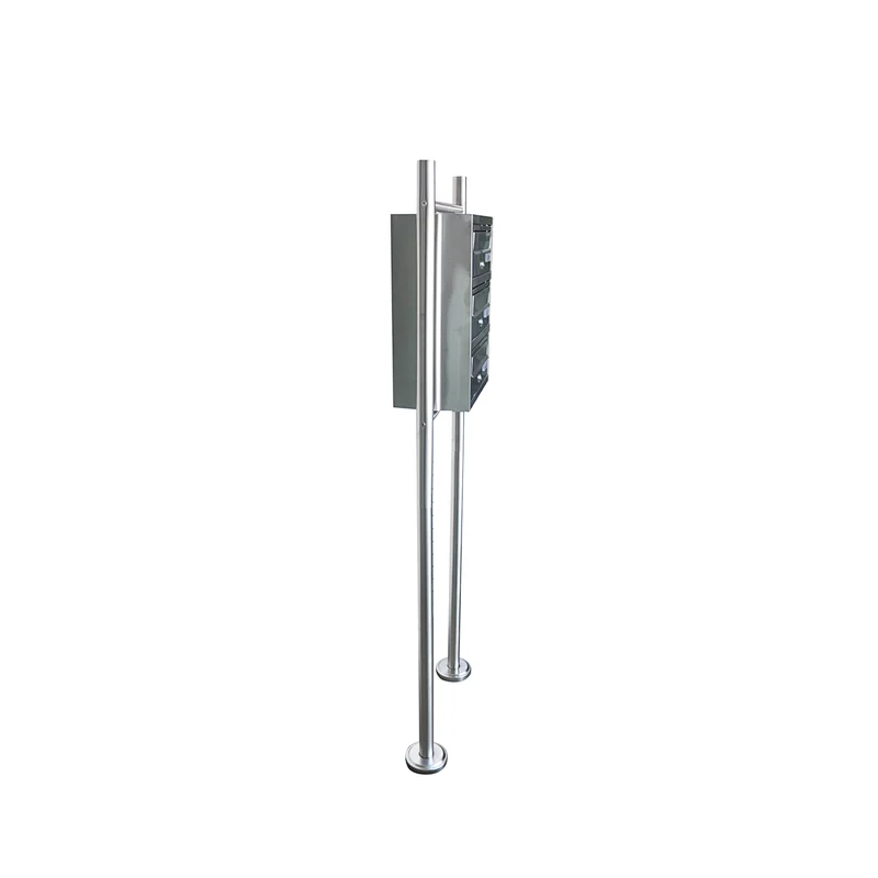 Wrought Stainless Steel Free Standing Residential Mailboxes With Posts