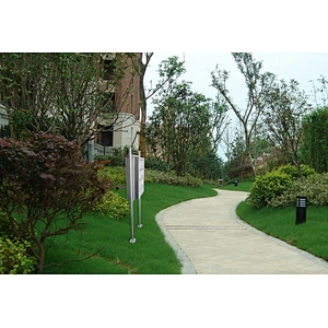 Wrought Stainless Steel Free Standing Residential Mailboxes With Posts