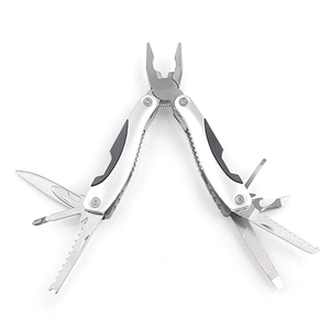 9 in 1 Outdoor Multi functions Stainless Steel Plier with Aluminium black Handle